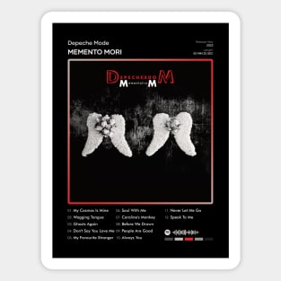 Depeche Mode - Memento Mori Tracklist Album Magnet